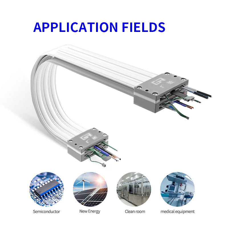 New energy semiconductor automation cleanroom dust-free drag chain - Premium dust-free drag chain from GuangRou - Source Manufacturer, Customized Solutions.
