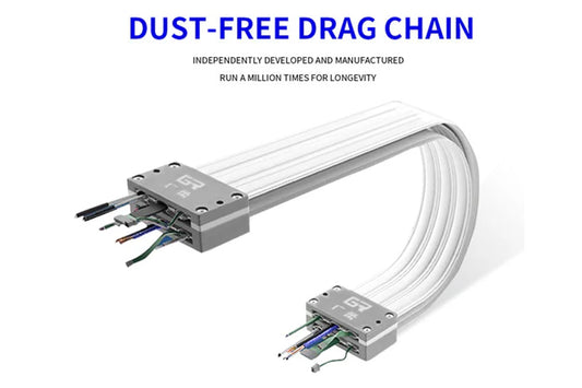 How to optimize your workflow with a dust-free drag chain