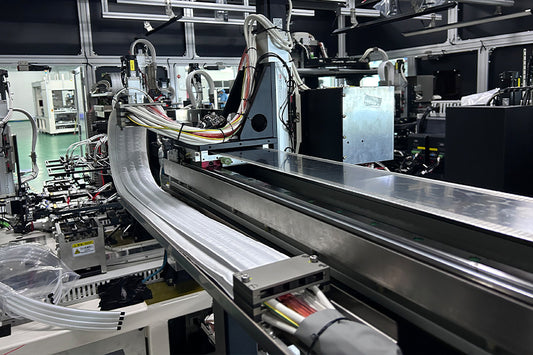 What is the role of a dust-free drag chain in industrial automation