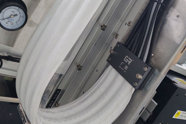 What is a dust-free cable carrier and why is it essential in cleanroom environments