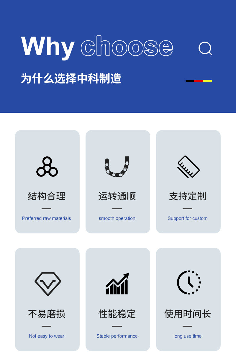 Dust free drag chains for wafer defect detection equipment - Premium dust-free drag chain from GuangRou - Source Manufacturer, Customized Solutions.