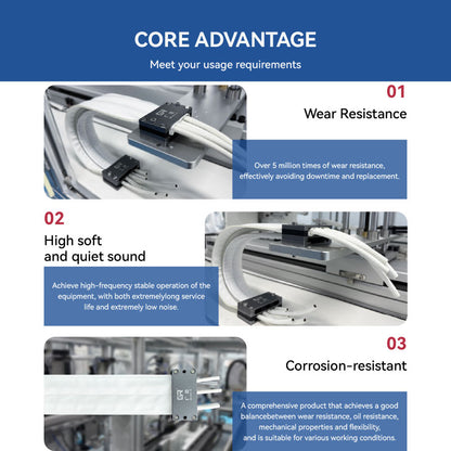 GRC-T Series Open-Style Cleanroom Drag Chain, Dust-free Drag Chain
