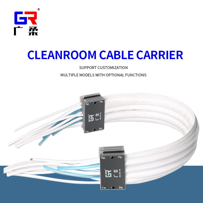 Highly Flexible Dust-Free Anti-Static Cleanroom Cable Carrier | dust ...