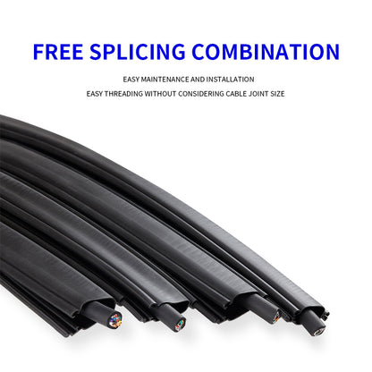 Guangrou Trackless High Flex Cables for Semiconductor Production Equipment, Openable type - Premium dust-free drag chain from GuangRou - Source Manufacturer, Customized Solutions.