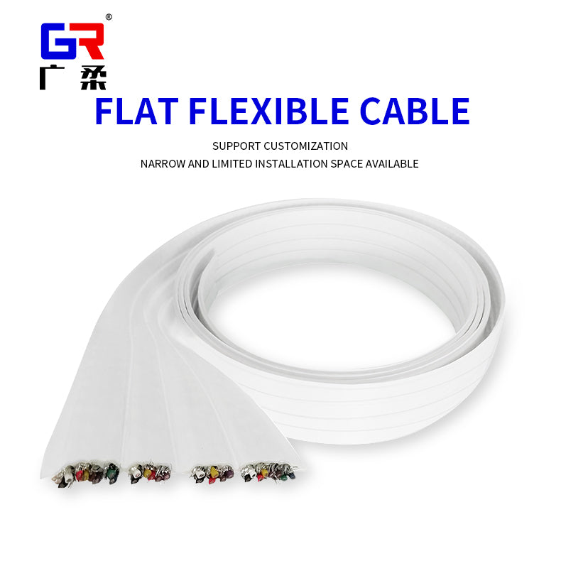 High flexible flat cable with stable bending signal, low friction, dust-free, and quiet sound can replace Gore for easy installation and wear resistance - Premium flexible flat cable from GuangRou - Source Manufacturer, Customized Solutions.